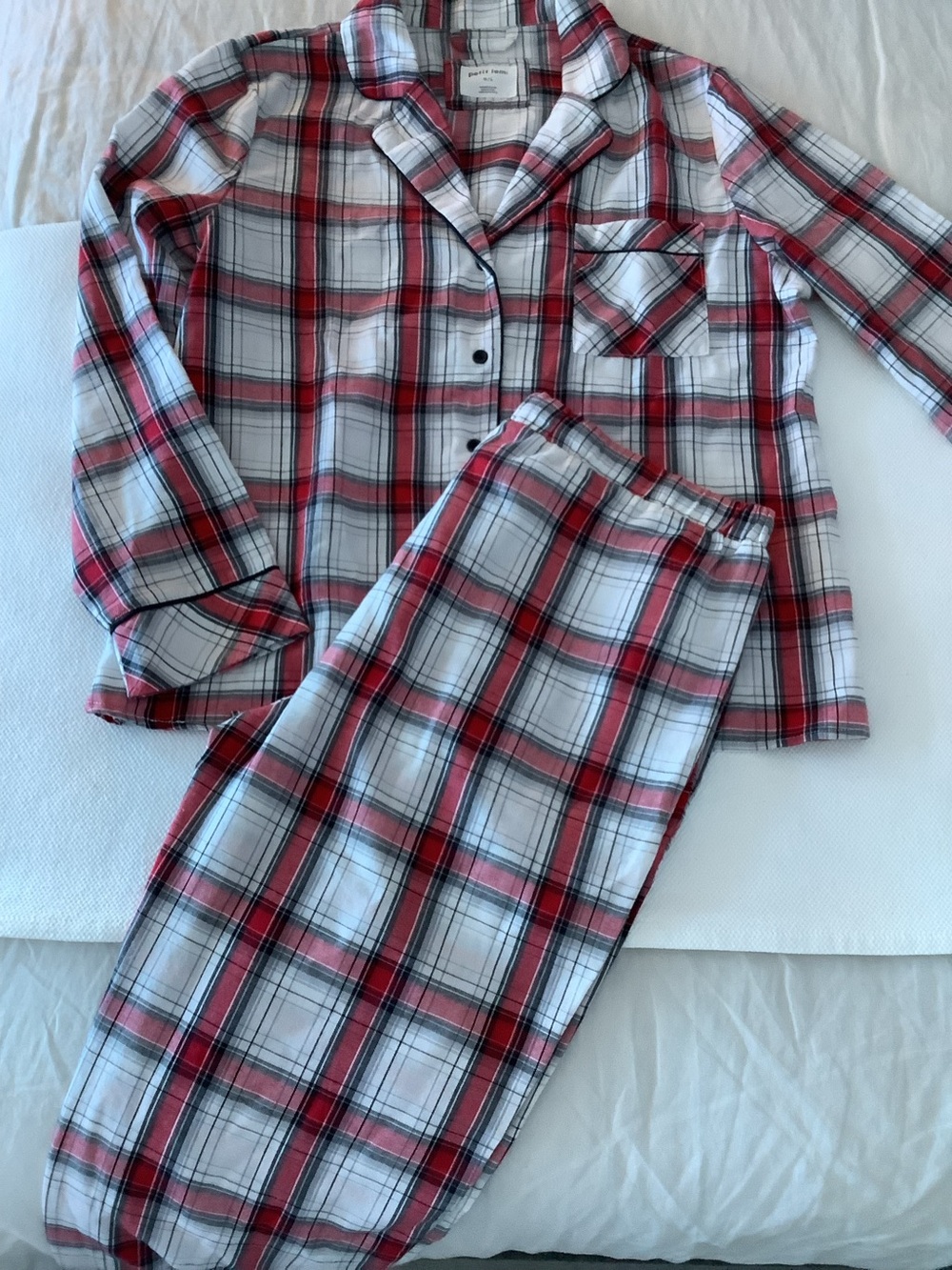 Petit Lem Plaid Pajama Set – Women’s Large